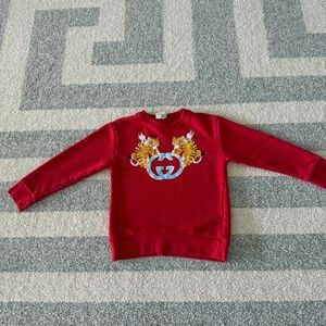 Children's Red Gucci Sweatshirt